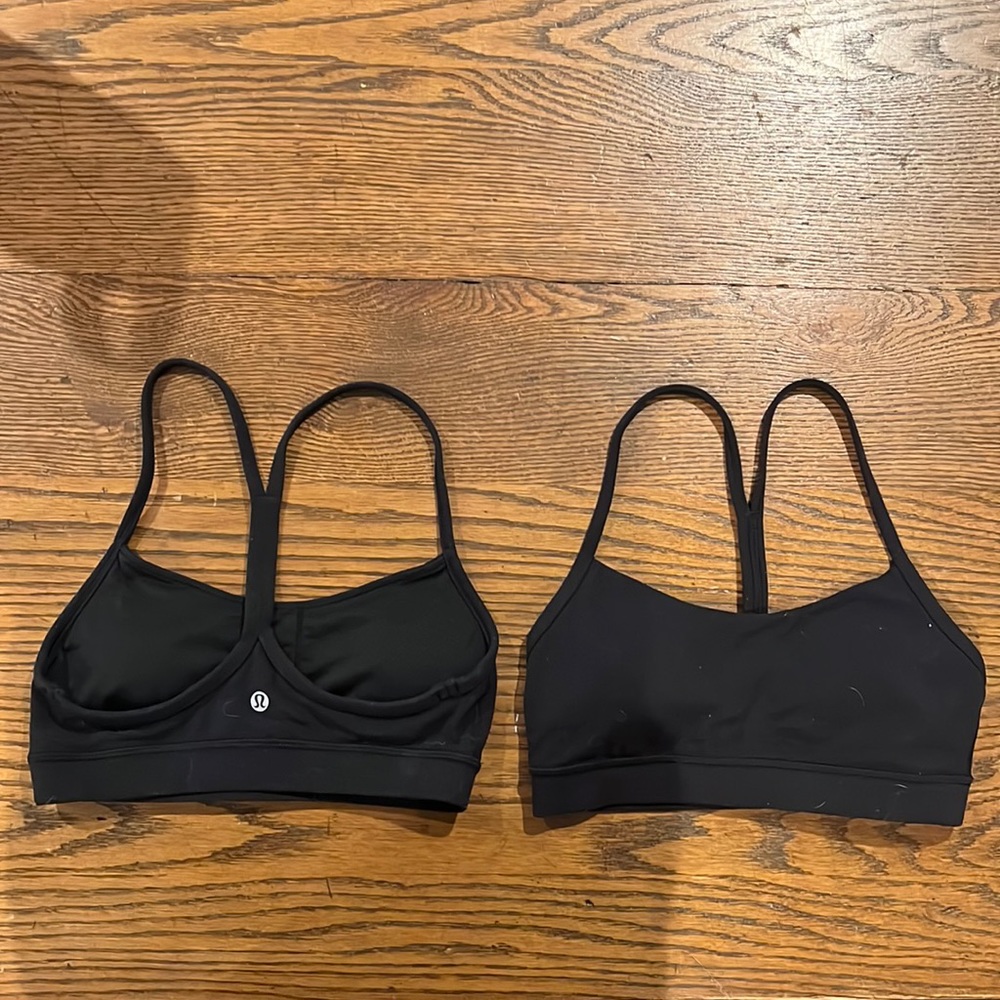 Lululemon black racerback sports bra